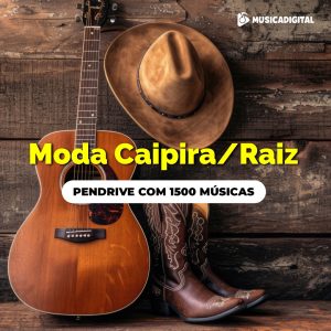 Pen Drive com Músicas Sertanejas